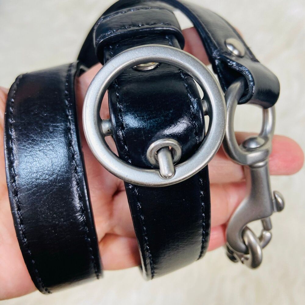 Black and Silver Coach Bag Strsp